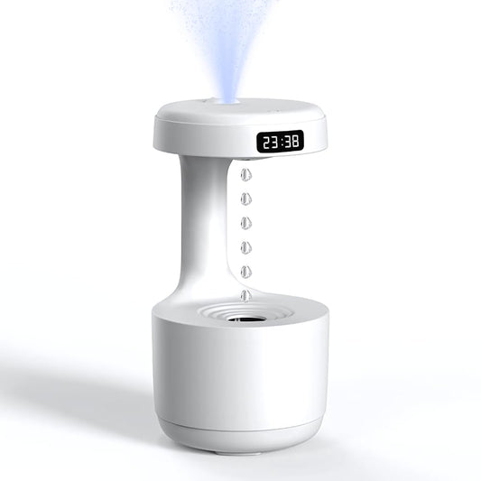 Anti-Gravity Water Drop Humidifier with LED Display