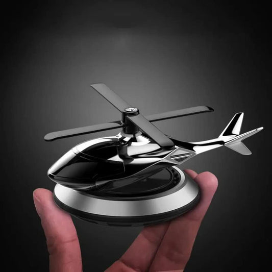 Solar Car Dashboard Fragrance Diffuser Helicopter