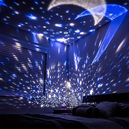 Galaxy LED Star Projector Bedroom Light