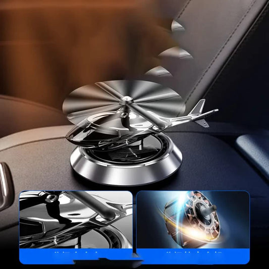 Solar Car Dashboard Fragrance Diffuser Helicopter